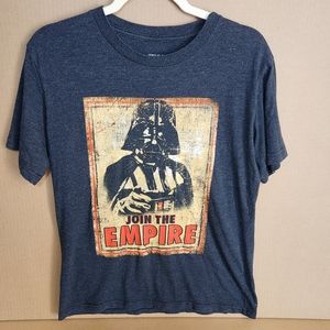 Stae Wars Dark Graphic Tee with Empire Design